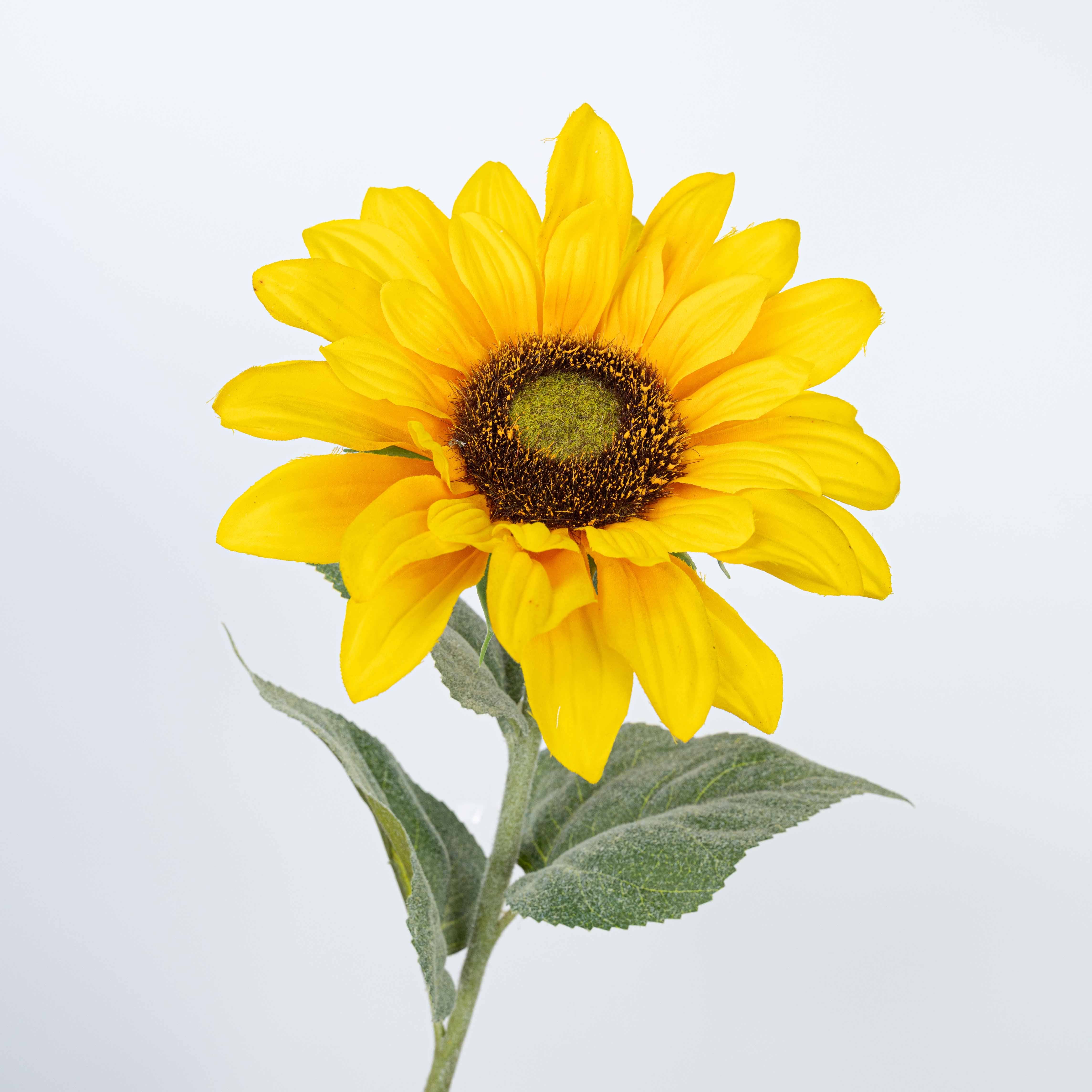 25" REAL TOUCH SUNFLOWER STEM
