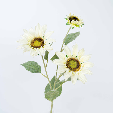 24" REAL TOUCH SUNFLOWER SPRAY X 3