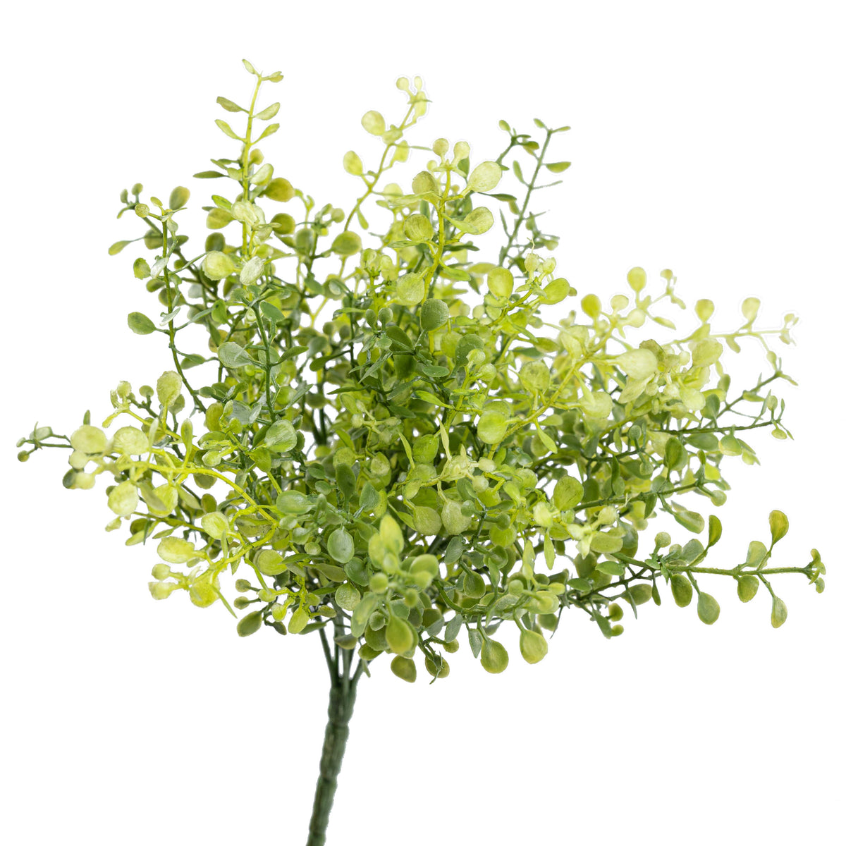 12" MINI PLASTIC LEAF BUSH X 7