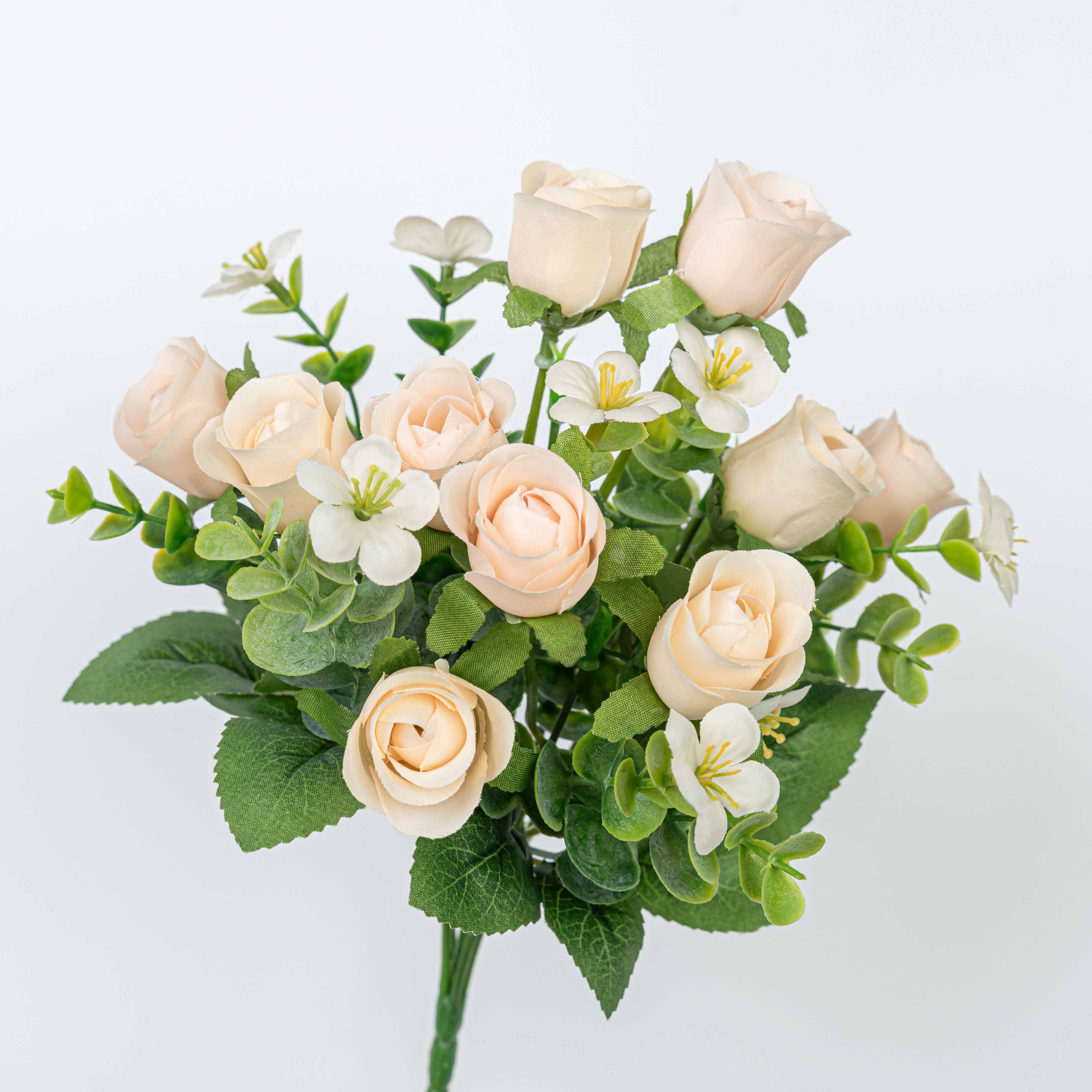 12.5" MINI ROSE BUD BUSH