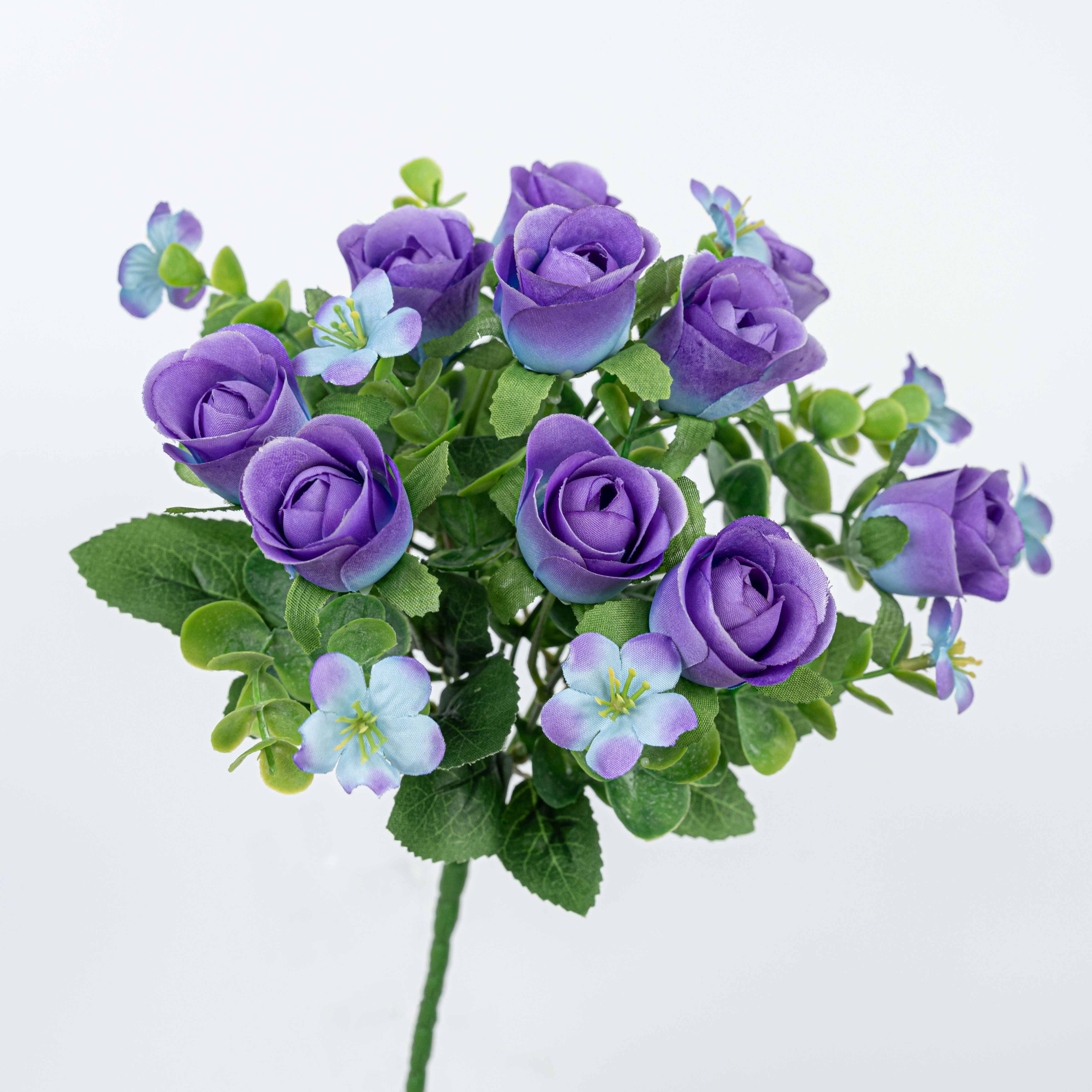 12.5" MINI ROSE BUD BUSH