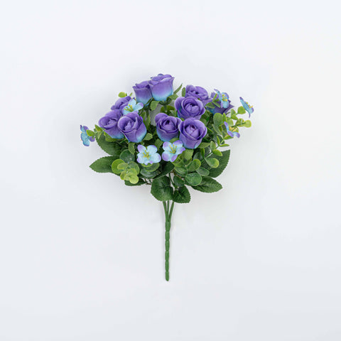 12.5" MINI ROSE BUD BUSH