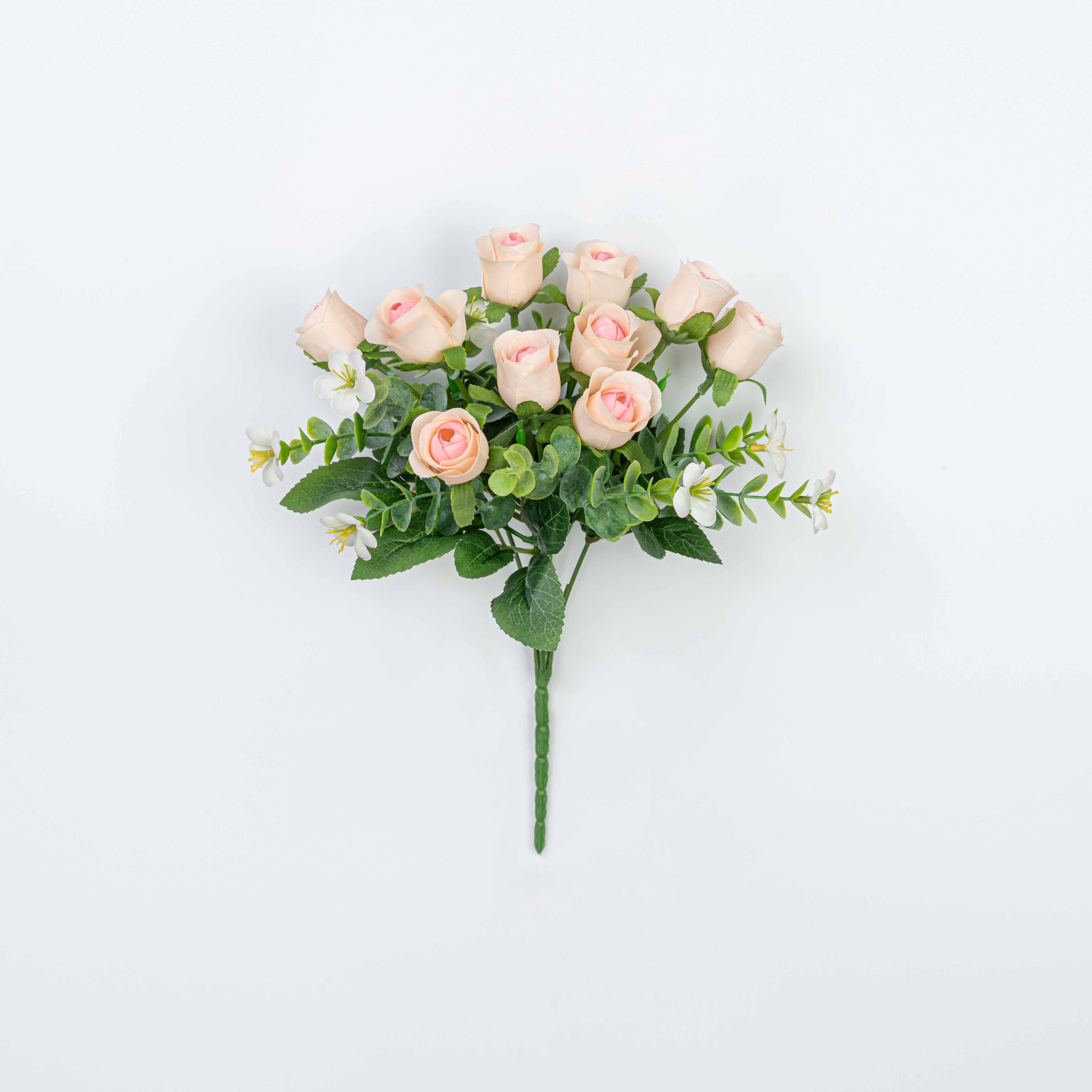 12.5" MINI ROSE BUD BUSH