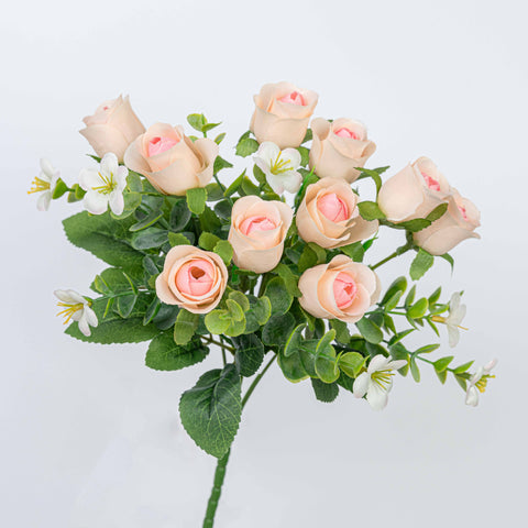 12.5" MINI ROSE BUD BUSH