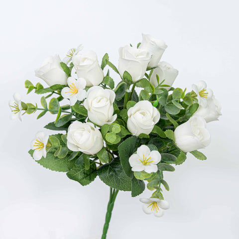 12.5" MINI ROSE BUD BUSH