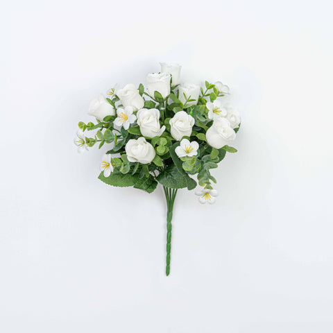 12.5" MINI ROSE BUD BUSH