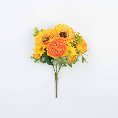 12.5" SUNFLOWER PEONY BUSH