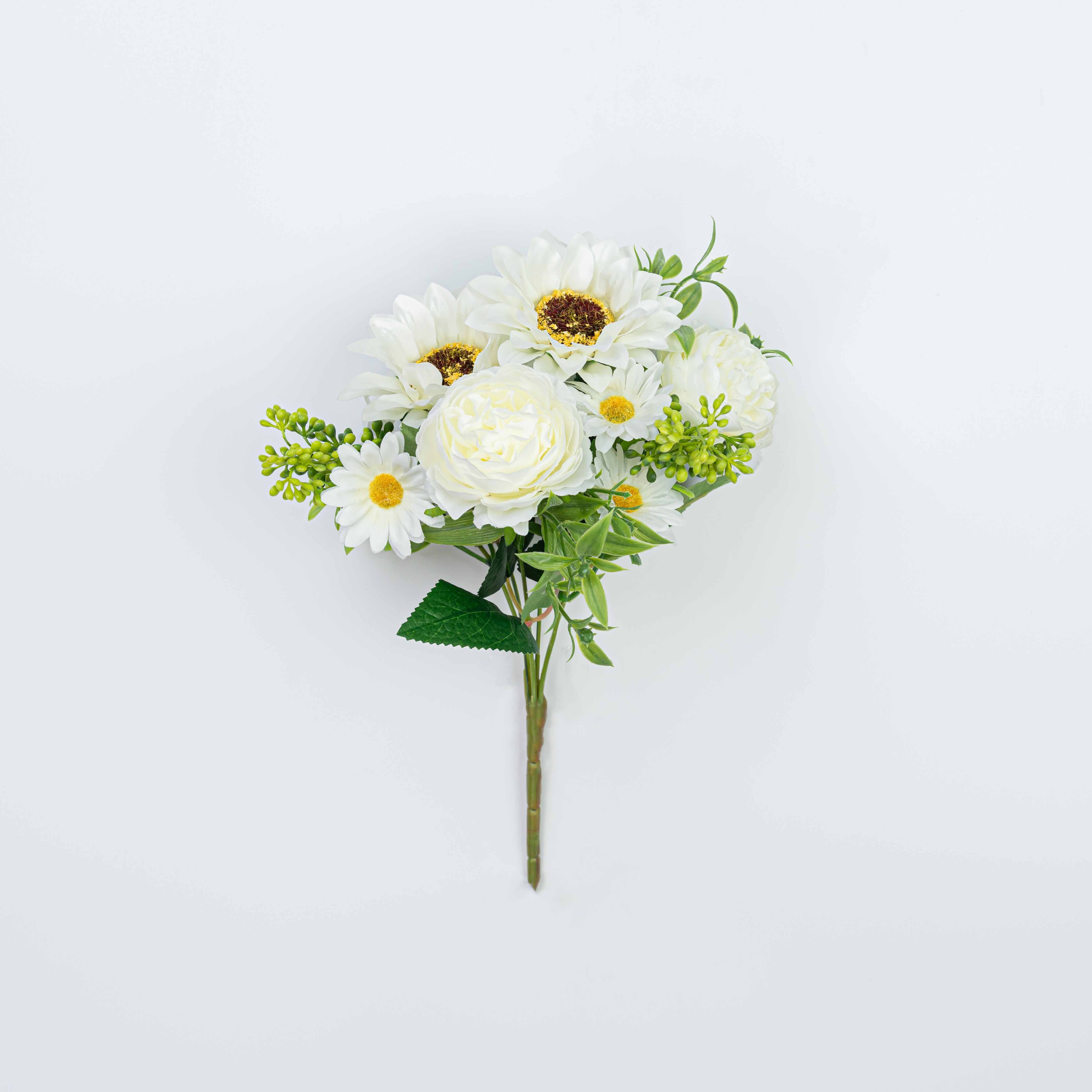 12.5" SUNFLOWER PEONY BUSH