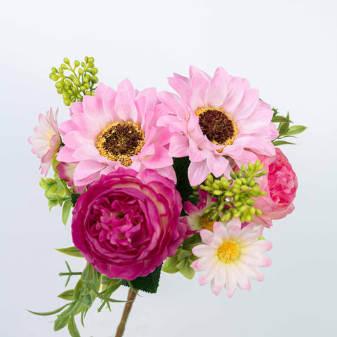 12.5" SUNFLOWER PEONY BUSH