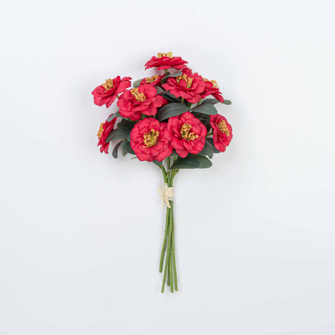 14" CAMELLIA BUNDLE X 5