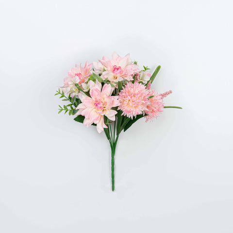 12.5" DAHLIA  MUM BUSH