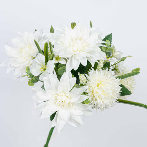 12.5" DAHLIA  MUM BUSH
