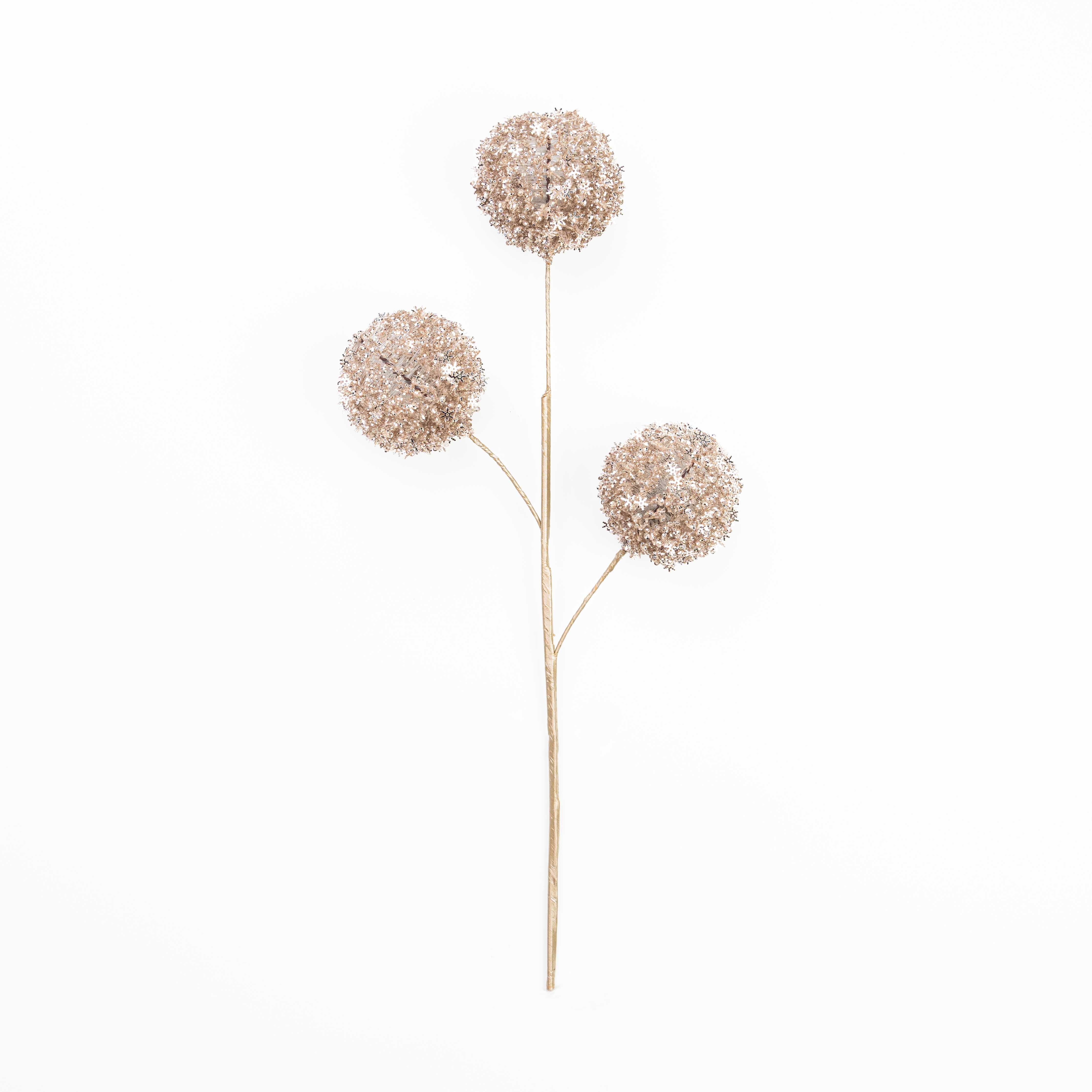 19" GLITTER PINE BALL PICK