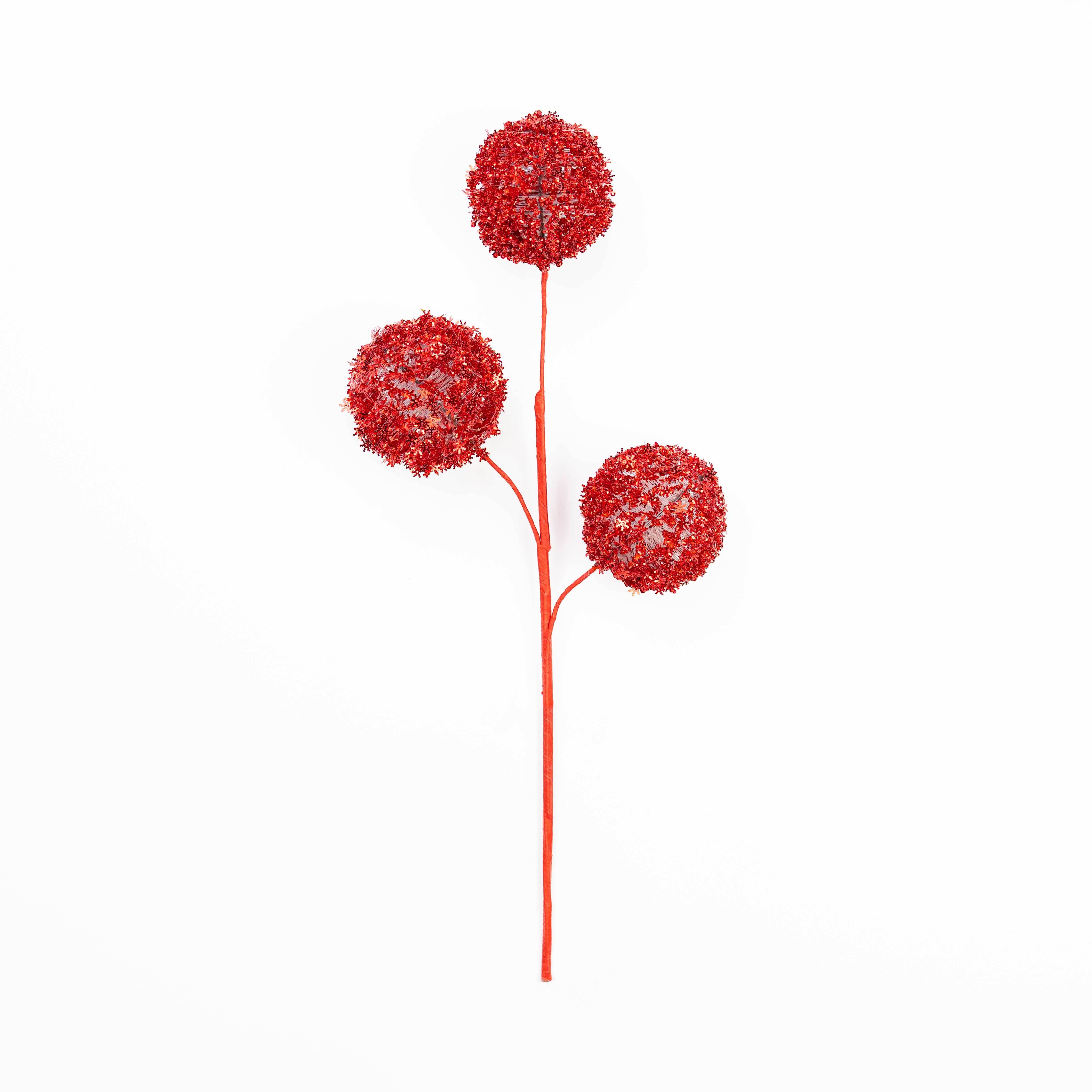 19" GLITTER PINE BALL PICK