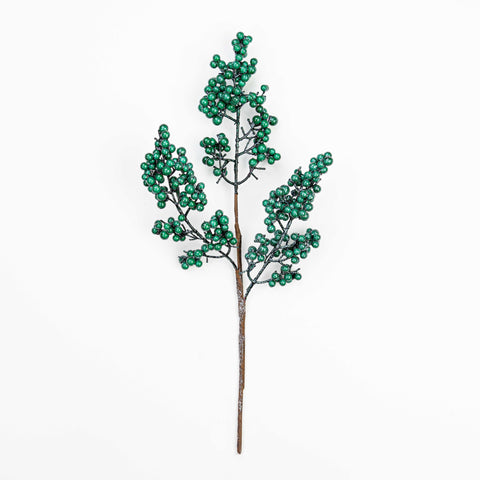 16" FROST BERRY CLUSTER PICK X 3