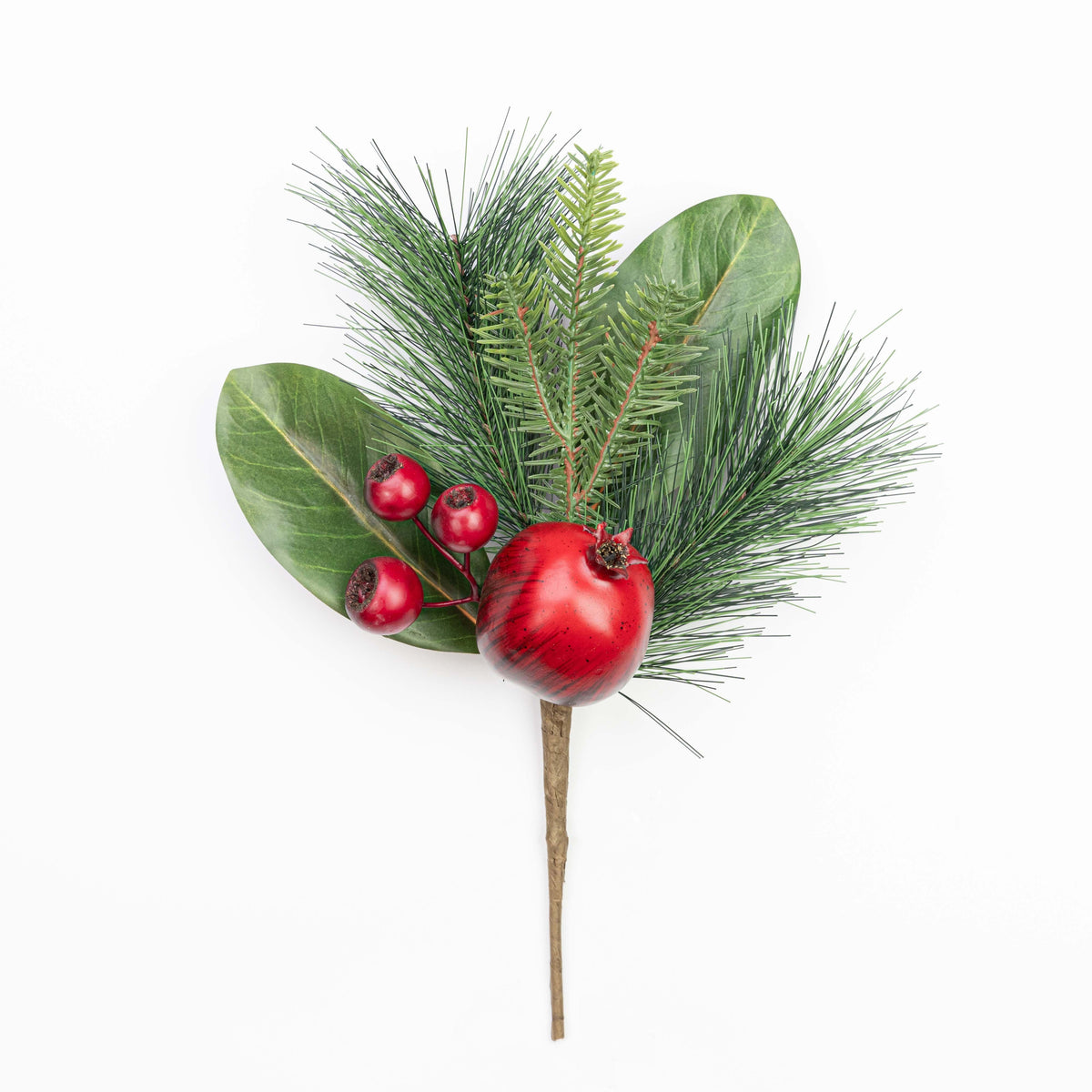 15" FRUIT LEAF PINE PICK