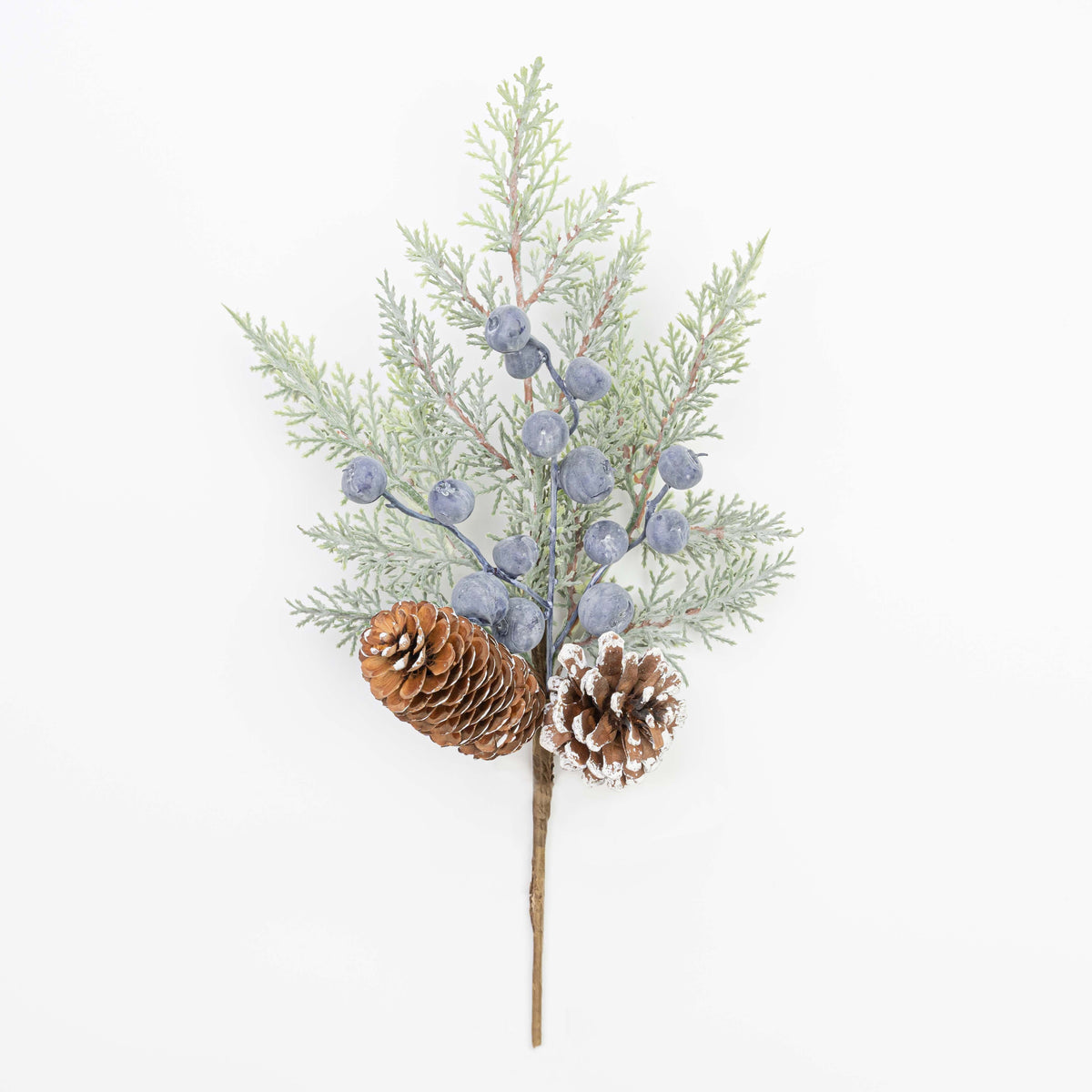 15" BERRY CEDAR PINECONE PICK