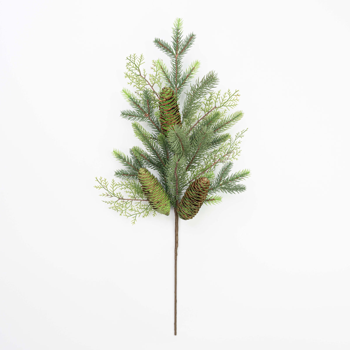 25" CEDAR PINE PINECONE SPRAY