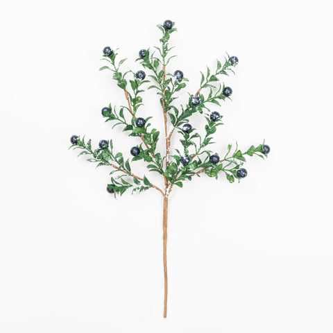 14" SMOW BERRY BOXWOOD PICK