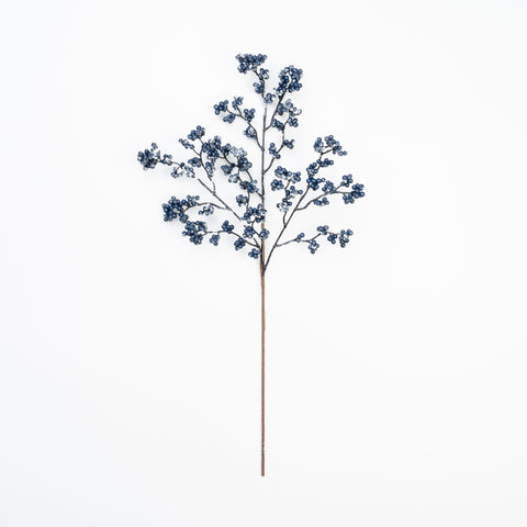 26" SNOW BERRY CLUSTER SPRAY X 3