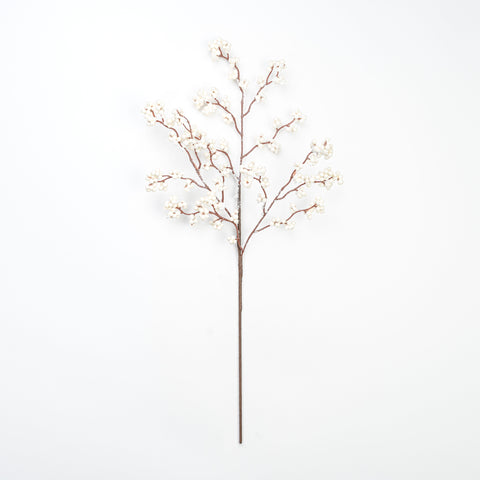 26" SNOW BERRY CLUSTER SPRAY X 3