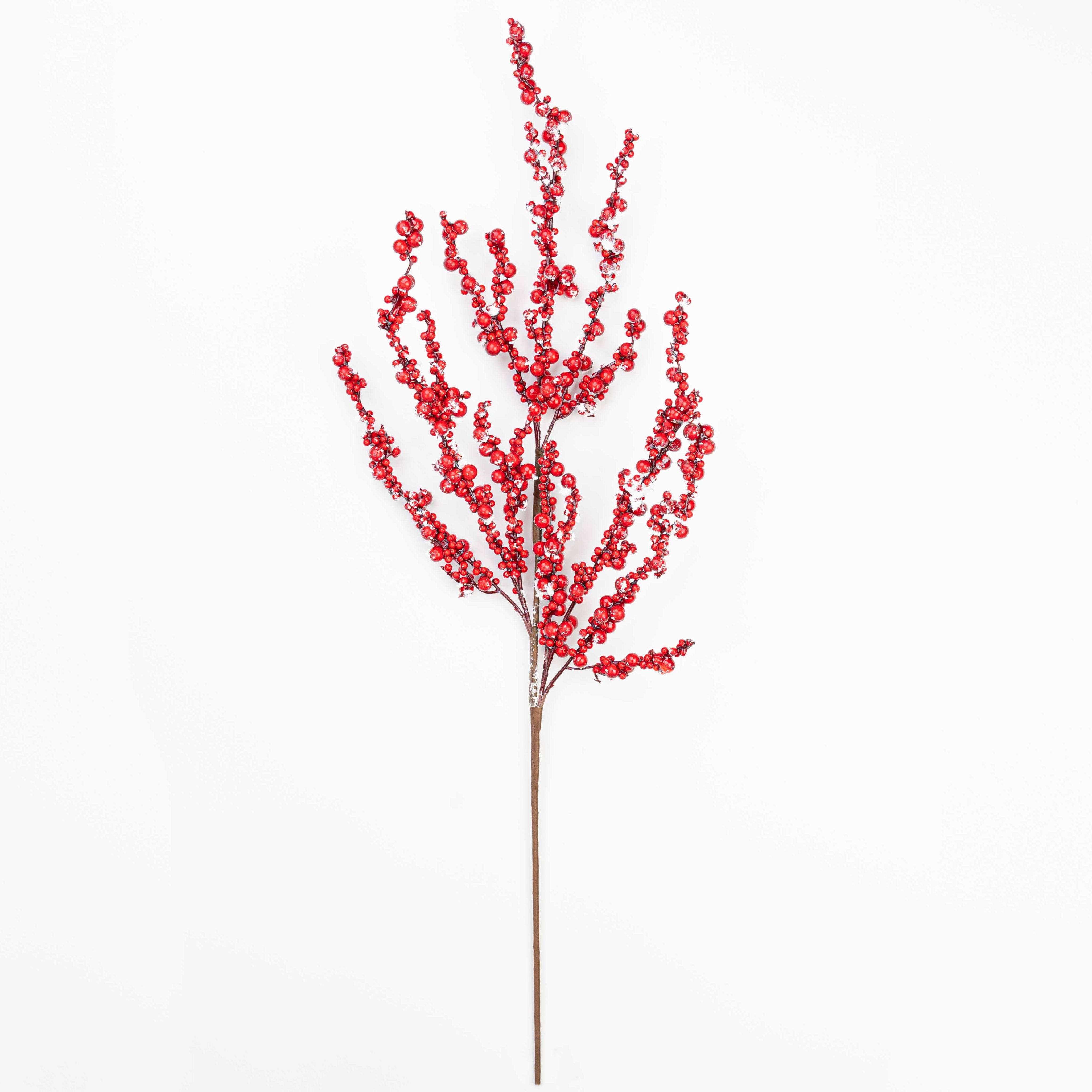 30" SNOW MIXED BERRY SPRAY X 3