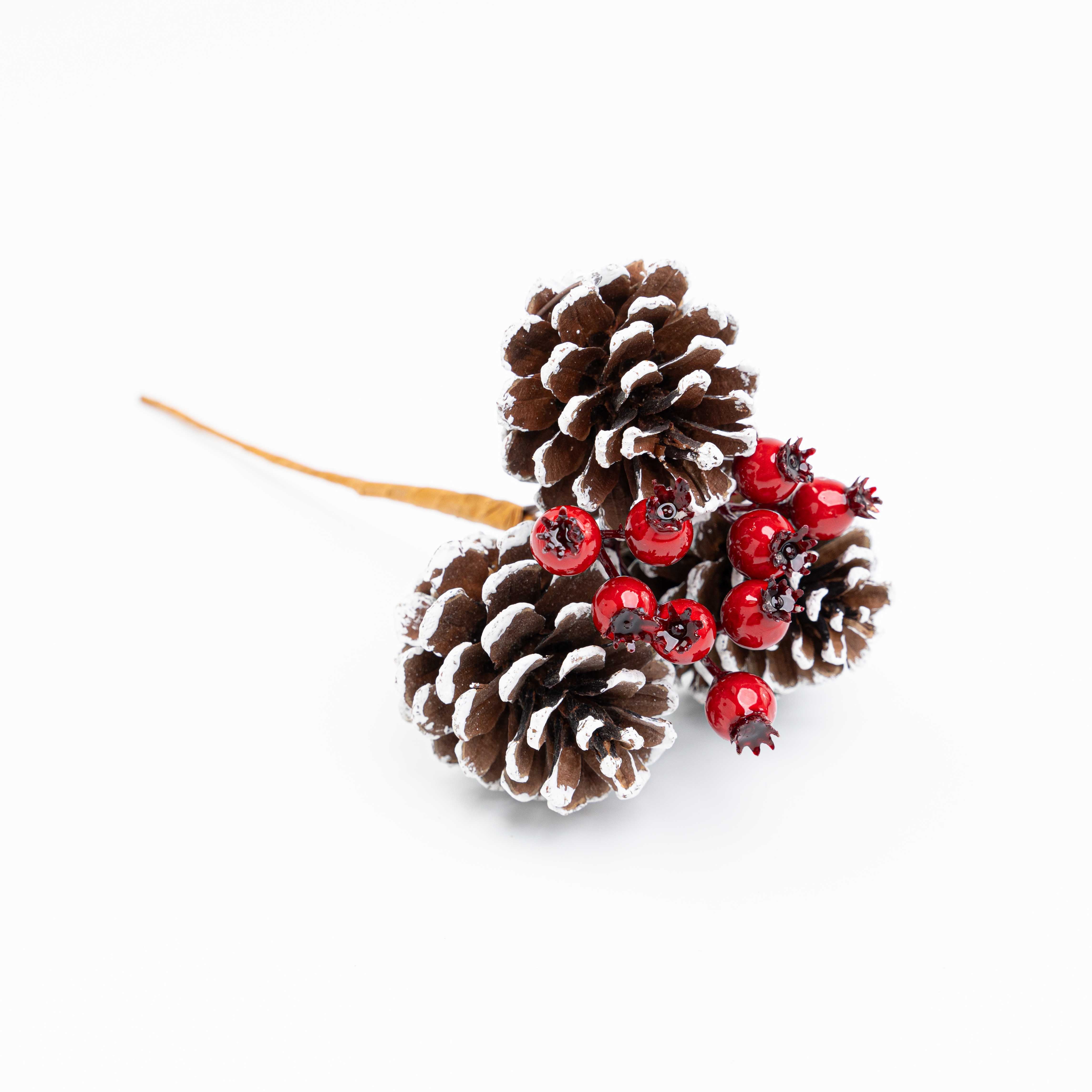 9" BERRY PINECONE PICK