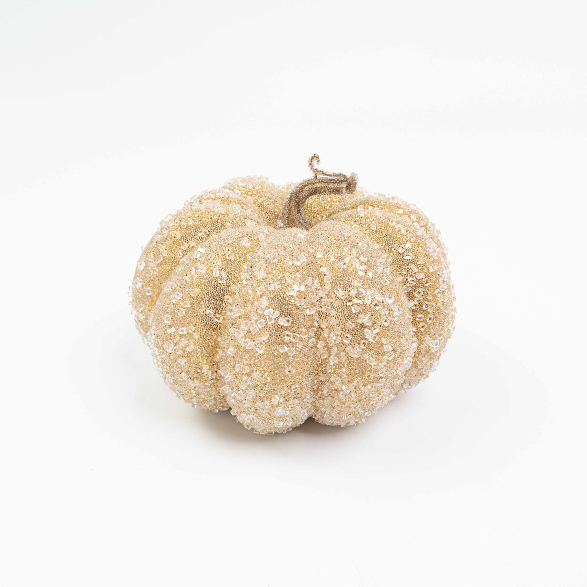 6X7.5" ICE BEADED PUMPKIN