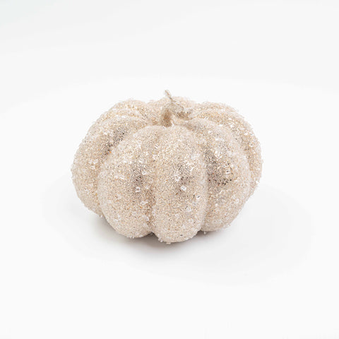 6X7.5" ICE BEADED PUMPKIN