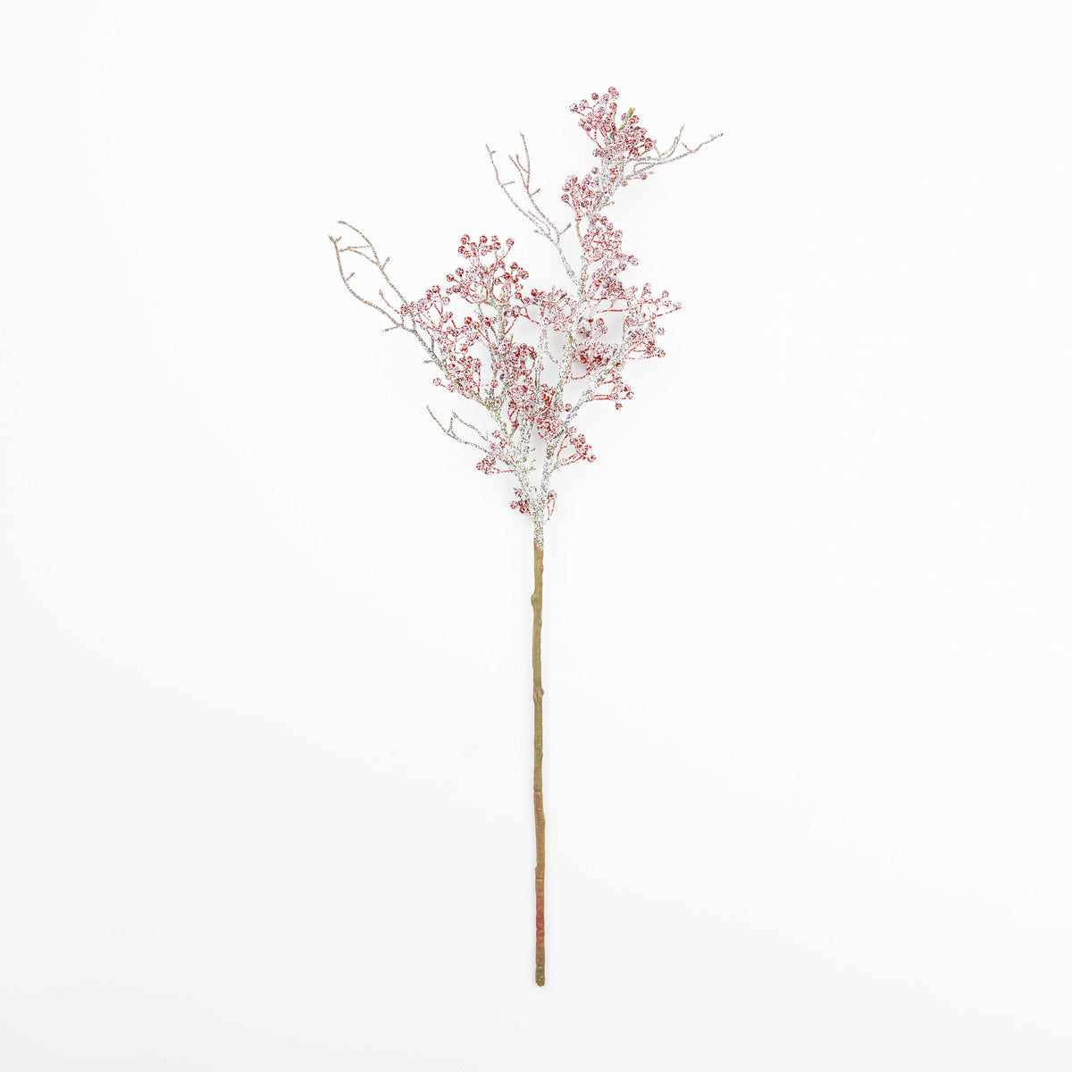 29" SNOW BERRY TWIG SPRAY