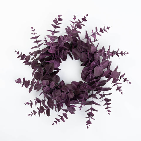 18" EUCALYPTUS CANDLE RING