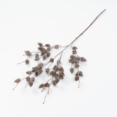 29" SNOW PINECONE SPRAY X 4