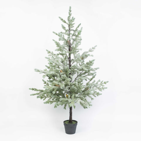 62" PINE PINECONE TREE POTTED