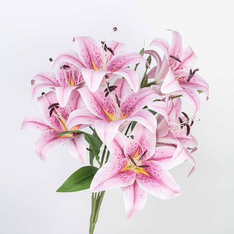 22" LILY BUSH WITH 9 HEADS