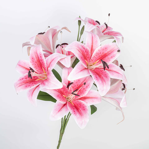 22" LILY BUSH WITH 9 HEADS