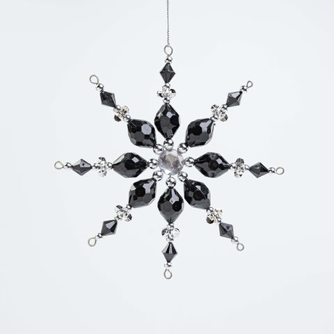 6" ACRYLIC SNOWFLAKE ORN