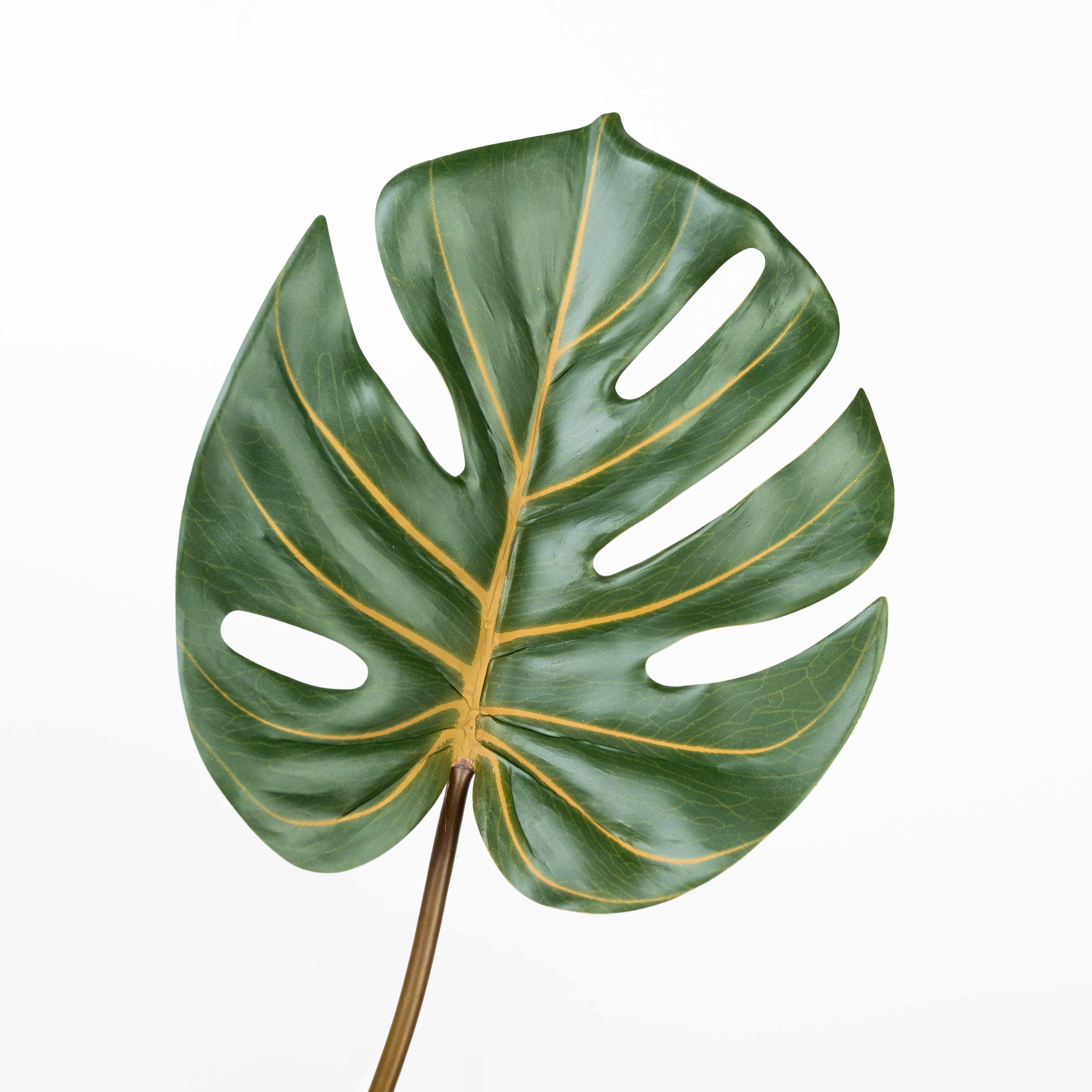 28" MONSTERA LEAF BUSH X 7