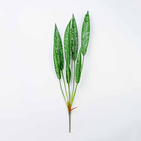 36" BIRD NEST FERN LEAF X 7