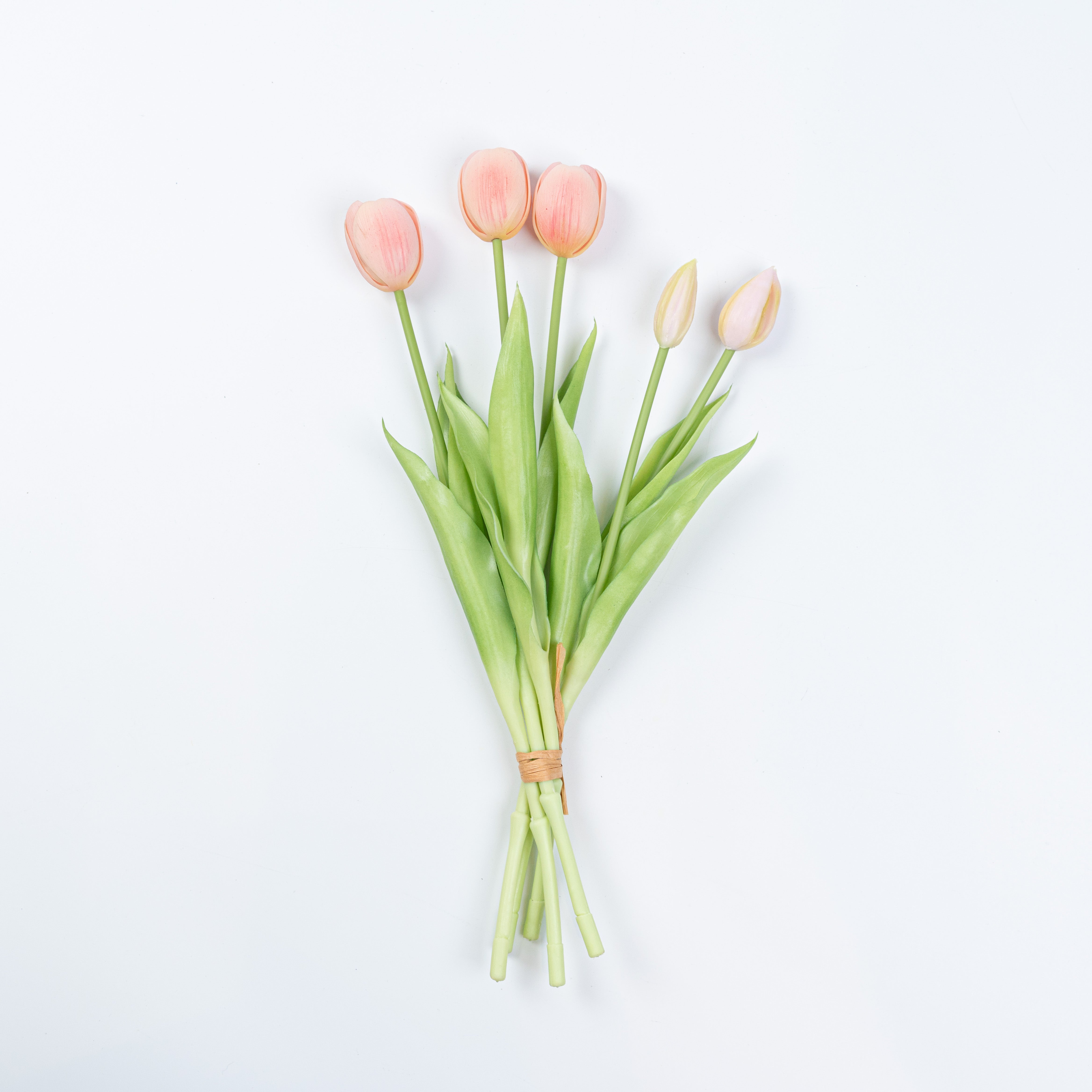 15" SOFT TOUCH TULIP BUNDLE X 5