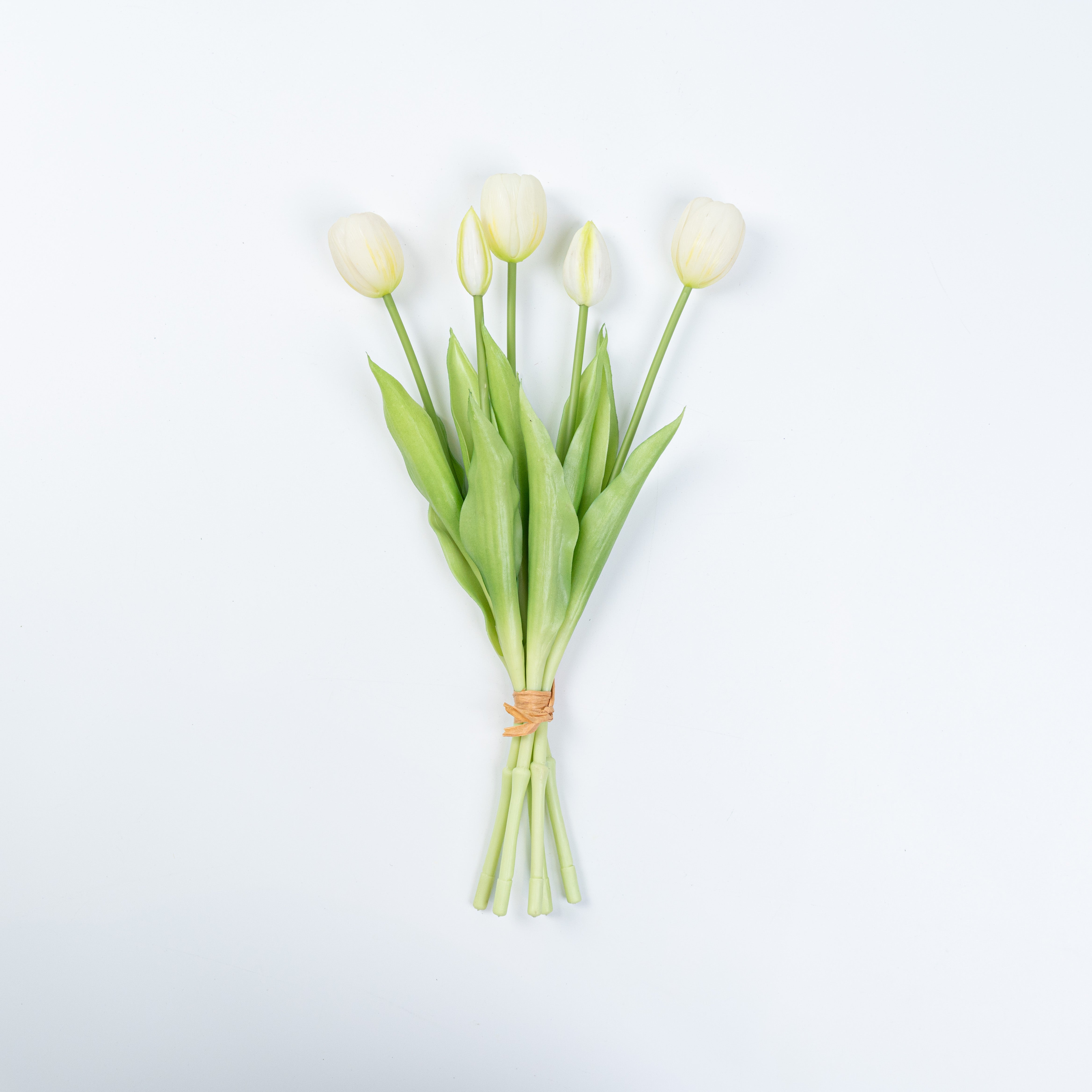 15" SOFT TOUCH TULIP BUNDLE X 5