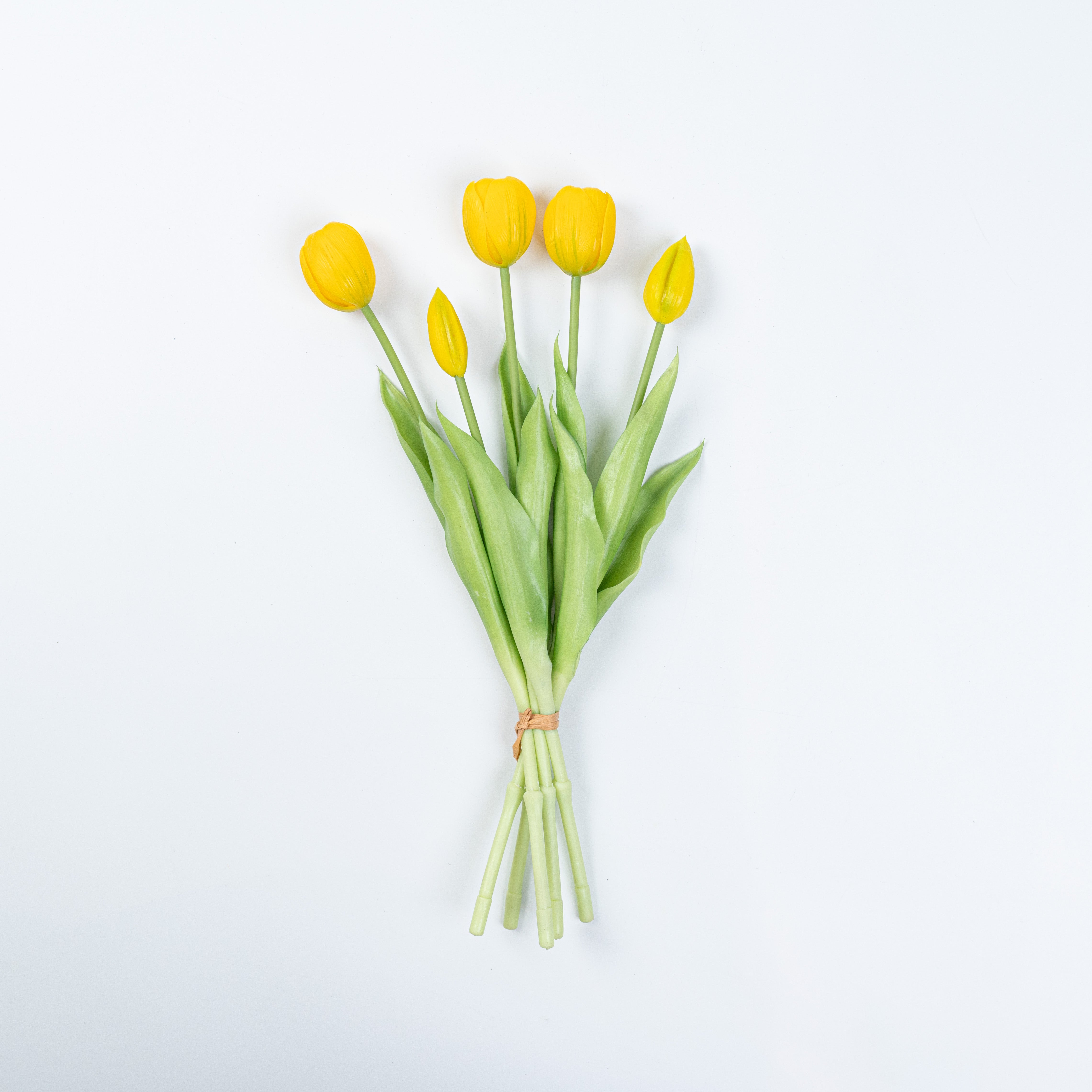 15" SOFT TOUCH TULIP BUNDLE X 5