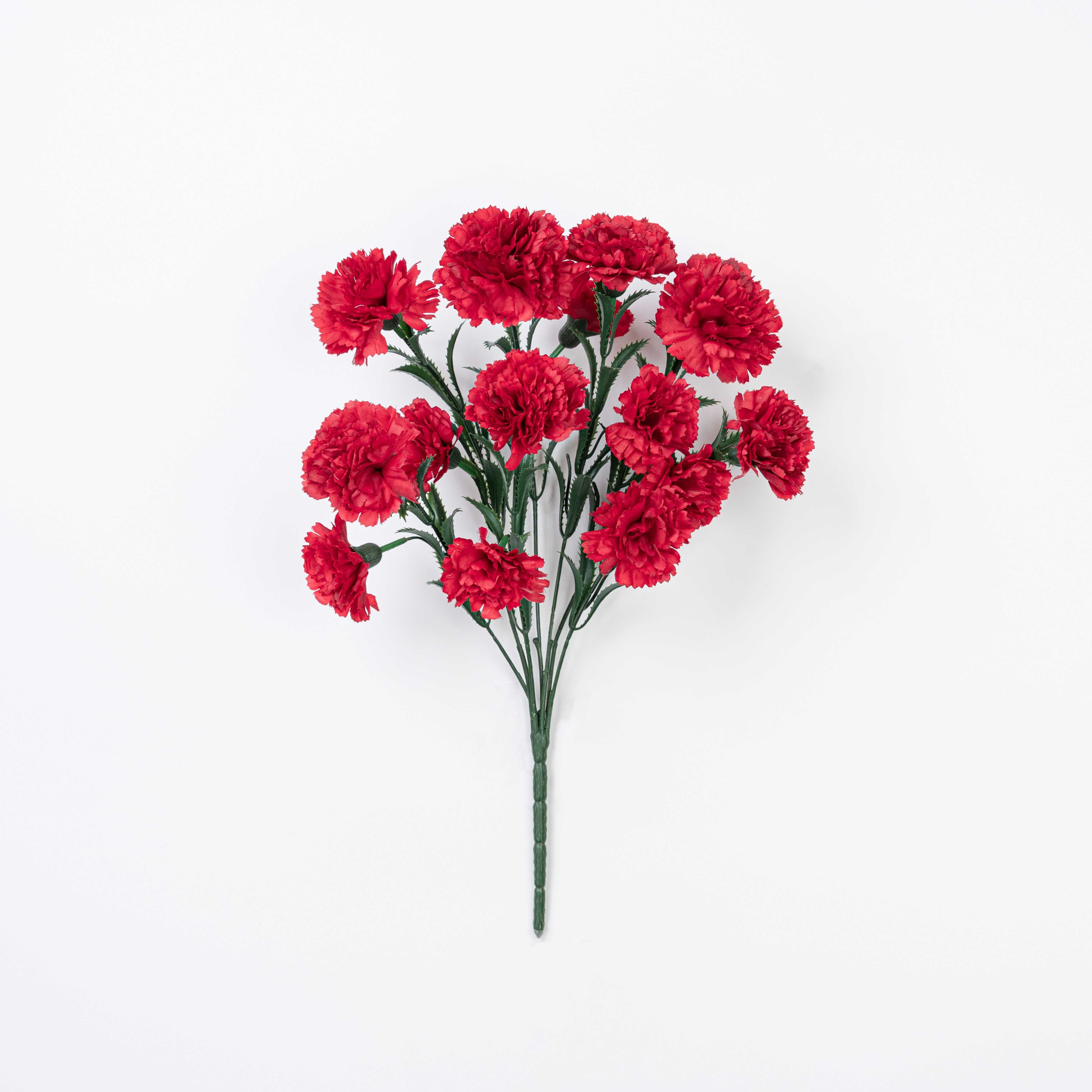 18" CARNATION BUSH X 7