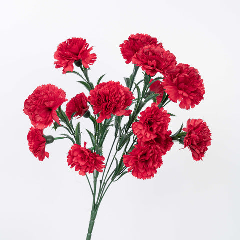 18" CARNATION BUSH X 7