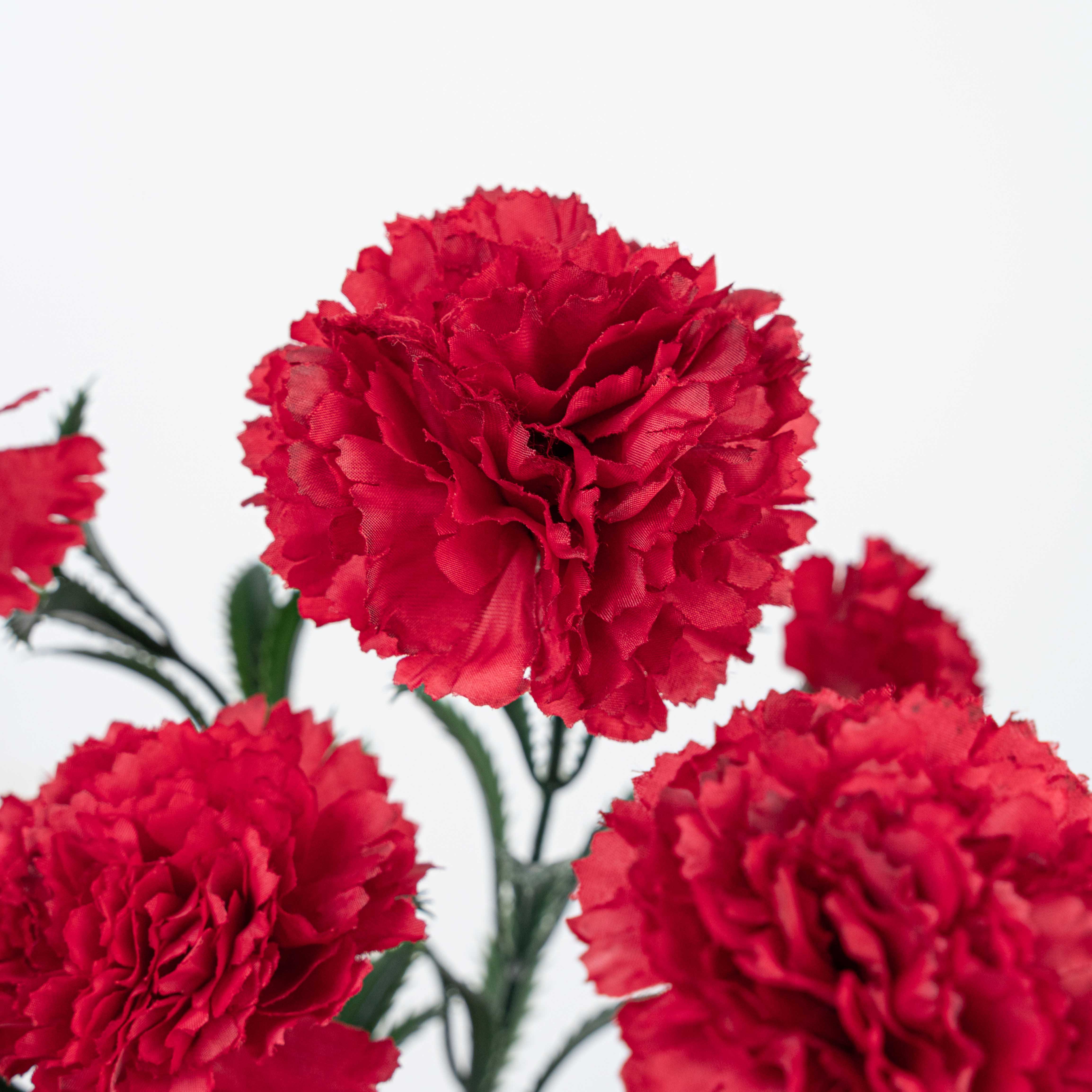 18" CARNATION BUSH X 7