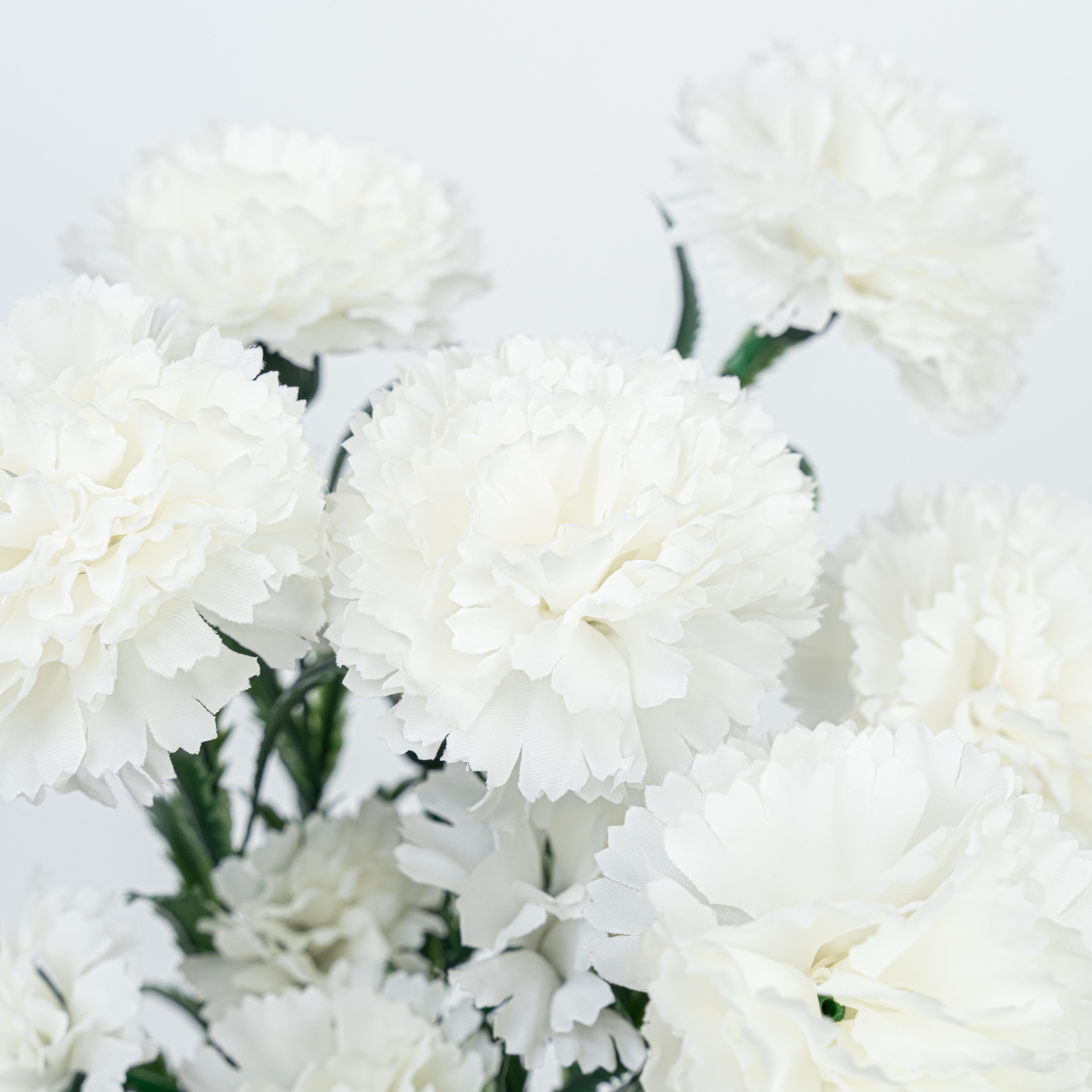 18" CARNATION BUSH X 7