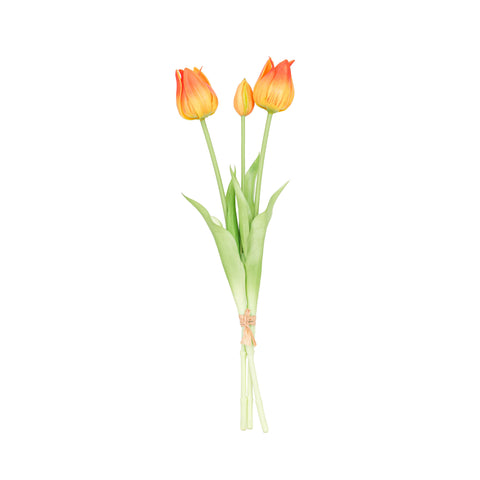 17.5" SOFT TOUCH TULIP BUNDLE X 3