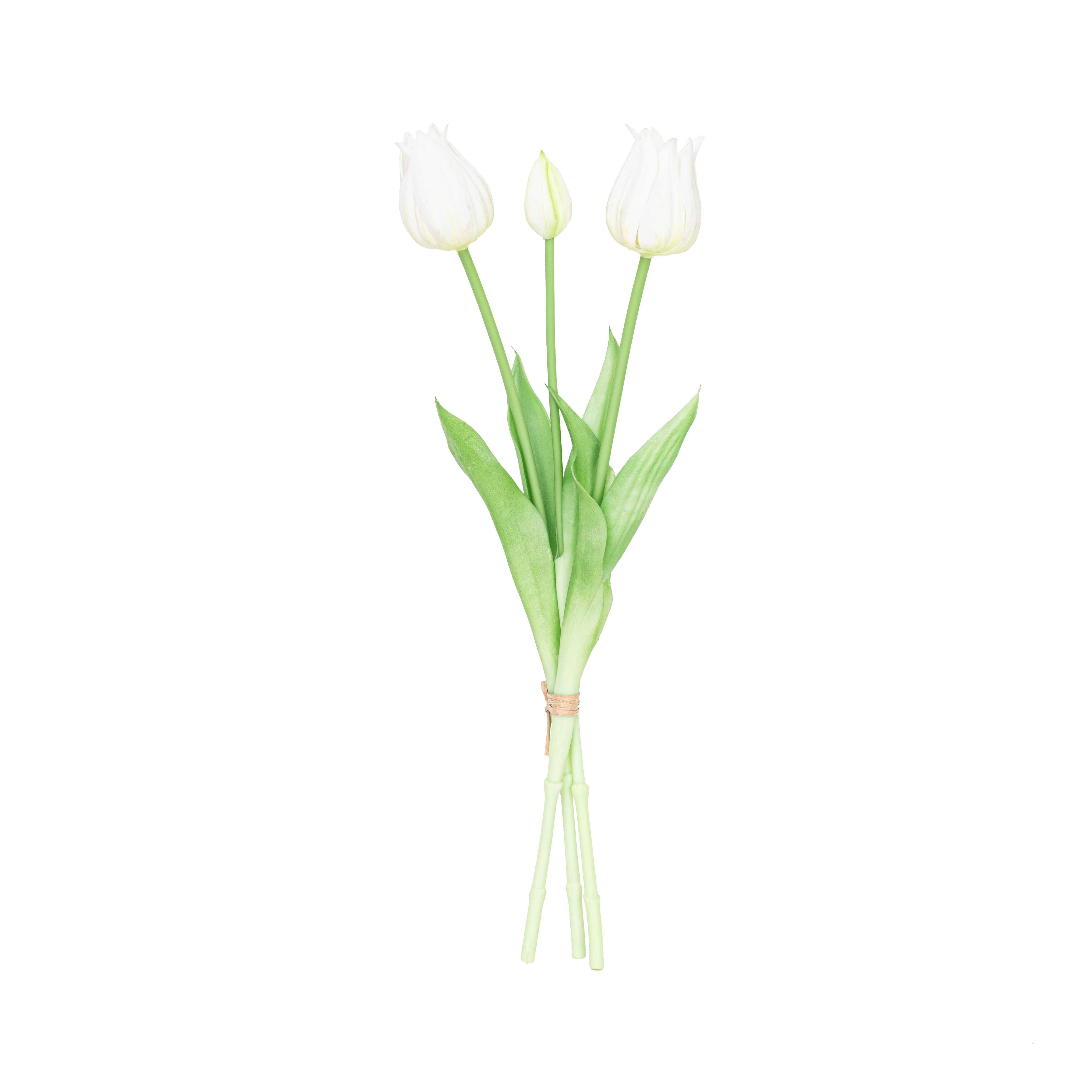 17.5" SOFT TOUCH TULIP BUNDLE X 3