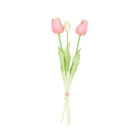 17.5" SOFT TOUCH TULIP BUNDLE X 3