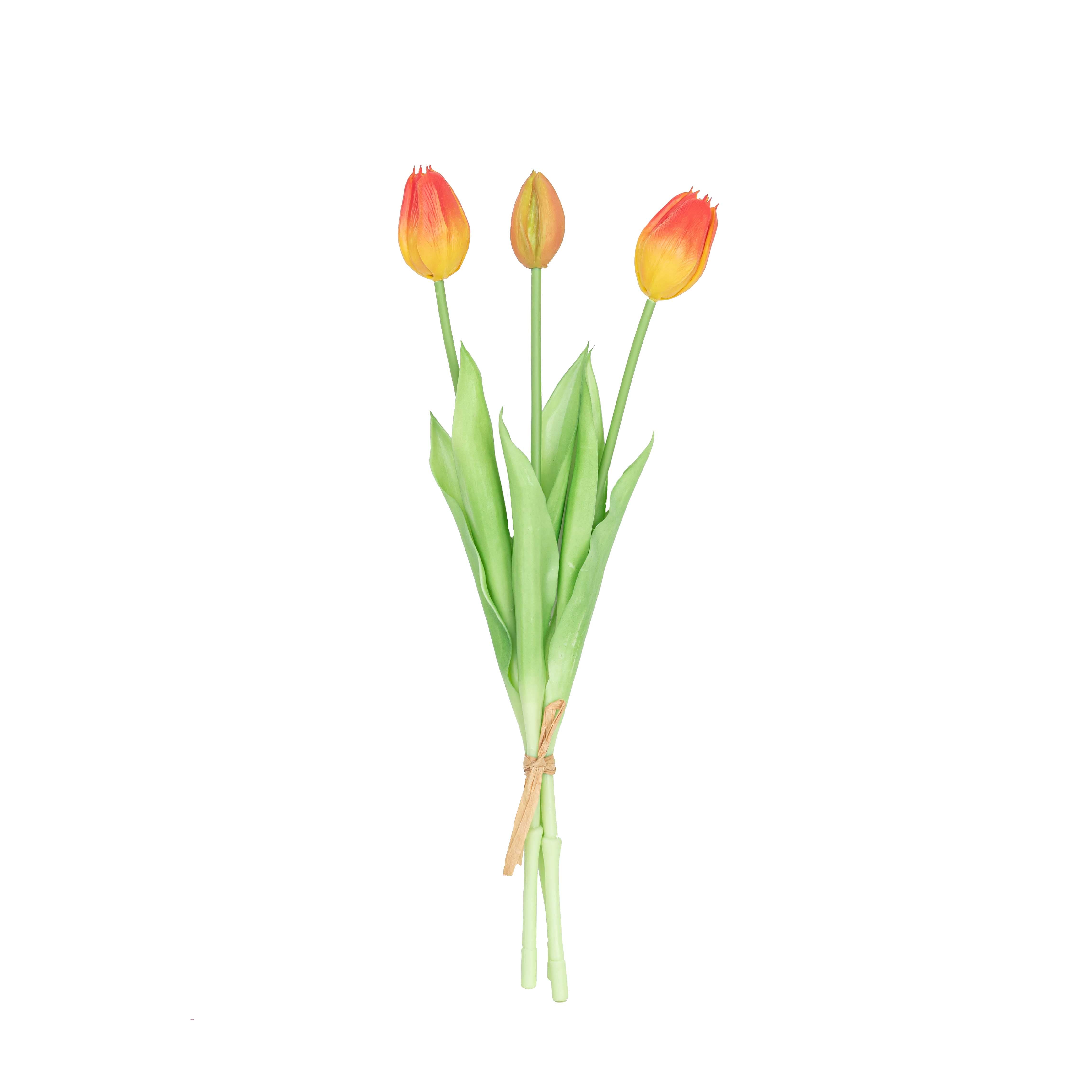 15.5" TULIP BUNDLE X 3