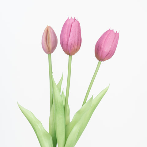 15.5" TULIP BUNDLE X 3